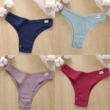 Cotton Panties Women's Panties FINETOO Sexy Female Underpants Low Waist Underwear Women Pantys Lingerie