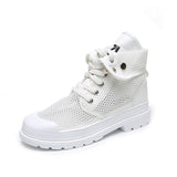 New Style Yellow Lace-up Punched Sheet Surface Sandals Elevator Help Sandals Fashion WOMEN'S