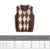 Loose Diamond Shape V-neck Knitwear Korean Female Autumn Black Chic Knit Top Jumper Women Sleeveless Sweater
