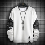 Shirt Spring and Summer Round Neck Sweatshirt Men's Casual Japanese Streetwear T-Shirt Fashion Breathable Sleeveless
