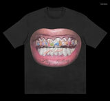 Men's T-Shirts Y2k Musical Instrument Printed T-Shirts Men's Summer Harajuku Street Clothes Classic Cotton Casual Short-Sleeved