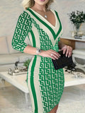 Autumn Fashion Geometric Pattern Arm Covering