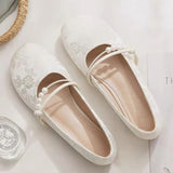 Leisure Mary Treasure Shoes Net Red Pop Late Evening Gentle Style With Skirt Elegant Beauty And Light Mouth Singles