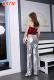 Sexy Nightclub Multi-color Sequins Flared