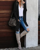 Zingj 2024 Women's Knitting Pocket Cardigan Long Sleeve Casual Knit Loose Sweater Sweater Coat Women-Outfit