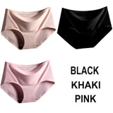 Seamless Panties Women Panties Sexy Female Underpants Briefs Invisible Pantys Solid Color Soft Intimate Lingerie