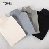 2021 Autumn Winter Slim Basic Sweater Women Jumper Turtleneck Knitted Tops Pullovers White