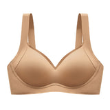 Latex Seamless Bra Women Push Up Underwear Cooling Gathers Shock-proof Pad Female Intimate Fashion Comfortable