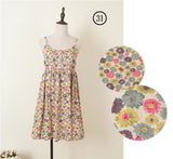 Women Summer Cotton Flower Dress Beach Dress Short Vintage Dresses Mori Girls Wear vestido de verao