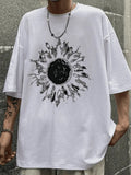 Men's Darkness Sun Graphic Tee- Outfit
