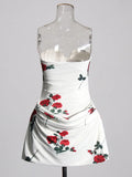 Spring 2025 New Sexy Fish Bone Splicing Design Feeling Slim Thin Three-Dimensional Folding Braided Hip-Buff