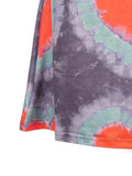 Tie-Dye Heart Wrap Midi Skirt- Outfit