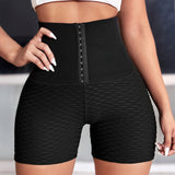 Waisted Breasted Body Pants Plus Size Yoga Pants High Waisted And Hip Shorts Hollow Three-Point