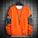 Shirt Spring and Summer Round Neck Sweatshirt Men's Casual Japanese Streetwear T-Shirt Fashion Breathable Sleeveless