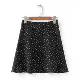 Zingj Trendy Women's Dress Half Skirt, Playful Lotus Leaf Hem, High Waist, Mini Flower Half Skirt, Hip