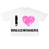 Version Simple Minority Design Cartoon Long Printed Cotton T-Shirt Men's Hip-Hop Harajuku Y2k Loose Couple Blouse 211-0-Outfit