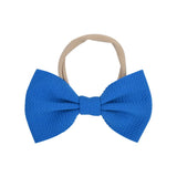 inches Solid Elastic Headband Handmade Boutique Hair Rope For Baby Girls Turban Bow Hair Band Headwear Hair Accessories