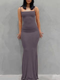 Slip Sleeveless Backless Maxi Dress Women 2022 Y2k Summer Bodycon Sexy Elegant Outfits Ladies Birthday Party Club