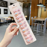 Pcs/Set Girls Cute Cartoon Animals Fruit 5 Cm Hairpins Children Lovely Hair Clips Barrettes Gift Kids Hair Accessories