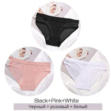 3PCS/Set Transparent Mesh Women's Panties Low Waist Ladies Briefs Female Underpants Fashion Girl Panty Lingerie