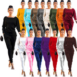 Zingj New Women's Wear Autumn And Winter Urban Leisure Two-Piece