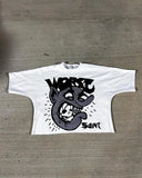 Zingj Men's T-Shirts Oversized Graphics Gothic Harajuku Short-Sleeved Men's T-Shirts Y2k Top Friends 211-0-Outfit