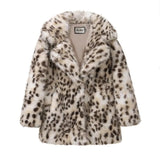 Leopard Print Faux Fur Coat- Outfit