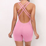 Zingj Beautiful Back Peach Hip Yoga Pants Without Embarrassment Hip Tight Sports Jumpsuit With Buttock Fitness Pants Women-Outfit