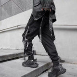 National Fashion Trousers Men's Loose Ribbon Nine Division Of Clothing Men's Korean Version Of Chao Brand Hippy Hallon