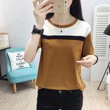 Summer Short Sleeve T shirt Women Tops Camisas Mujer Tshirt Women T-shirt O-neck Loose Cotton Tee Shirt Femme Plus