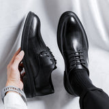 Zingj Size Men's Casual Male Shoes 46 Business Dress Groom Wedding Shoes 45 British Suit Small Leather Shoes