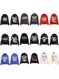High Street Ins Minority Retro Print Letters Loose Hooded Sweaters For Men And Women In Autumn And