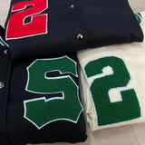 Retro Baseball JacketOutfit