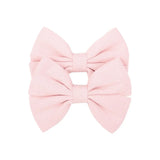 Leopard Knitting Hair Clip Cute Bowknot Hair Clips Handmade Hairpins Barrettes For Girls Headwear Kids Hair