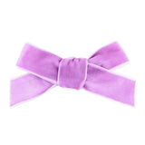 Velvet Hair Bows For Girls Solid Knot Hair Clips Baby Boutique Hairgrip Handmade Barrettes Headwear Hair Accessories