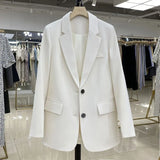 Zingj Small Suit Female Coat Casual Small Loose Korean Version Of The Small Suit Female Design Sense Suit Small Suit Coat