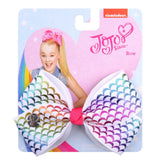 Bows Jojo Siwa Rainbow Printed Knot Ribbon Bow For Girls Handmade Boutique Hair Clip Children Hair
