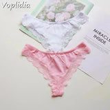 Underwear Women's Panties Comfort Seamless Underpants Bow Lace Briefs For Woman Sexy Pantys Intimates M L XL