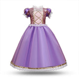 Party Dress Up Princess Costume Kids Halloween Cosplay Costume Baby Girl Princess Dress Christmas