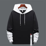 Spring and Summer Hoodies Casual Men's Sports Hoodies Trendy Men's Loose V-Neck Student Jacket Pullover Hooded