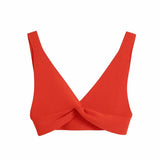 Fashion Red Knitted Cardigan Cropped Top Midi Skirt 3 Pieces Optional High Waist Elegant Set Summer Bodycon