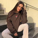 Round Neck SweatshirtOutfit