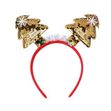 New Year Women Girls Cute Christmas Antlers Santa Claus Hairbands Sweet Hair Decorate Headband Fashion Hair