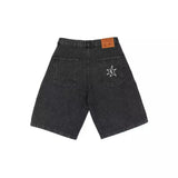Sales Of Summer Hip-Hop Casual Denim Shorts Men's High Street Retro Simple Wide-Legged Five-Cent