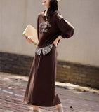 Embroidered Comfortable Shirt For Summer 2025 Light And Casual Polo Collar Beaded Knitted Shirt For