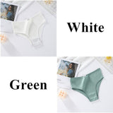 Cotton Panties Female Underpants Sexy Panties for Women Briefs Underwear Intimate Plus Size Pantys Lingerie 4 Solid