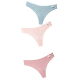 V Waist Cotton G-String Thong Panties String Underwear Women Briefs Sexy Lingerie Pants Low-Rise Ladies Intimate T