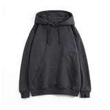Pullover Sweater Blank Hoodie-Outfit