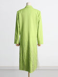 Zingj New Fashion Trend Tassel Splicing Suit Design Sense Loose Show Thin Long Suit Coat Female Spring And