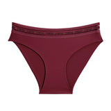 Seamless Women's Panties FINETOO Letter Waist Underwear Sexy Female Underpants Transparent Hollow Out Lingerie